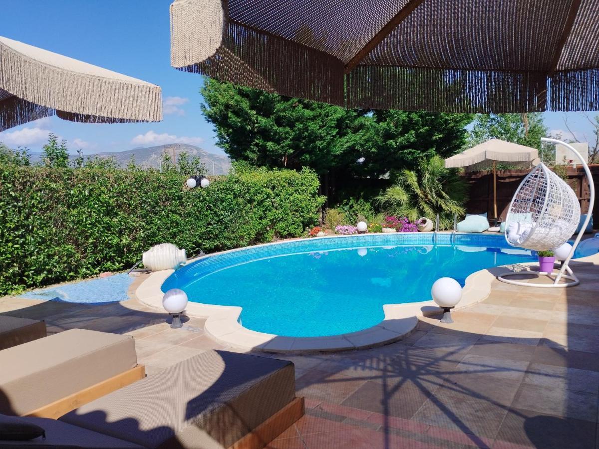 Luxury Villas Chrysa Private Pool & Spa Nafplio Exterior foto