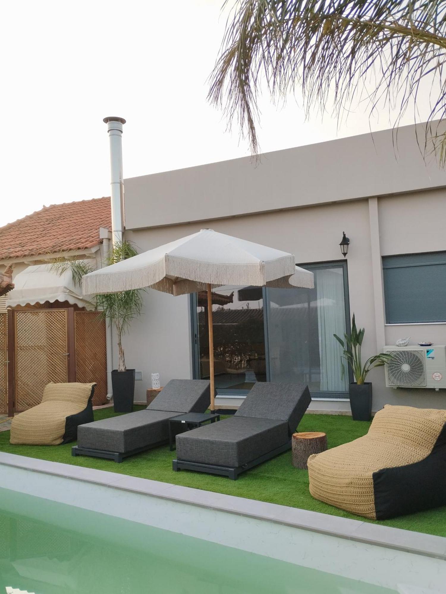 Luxury Villas Chrysa Private Pool & Spa Nafplio Exterior foto